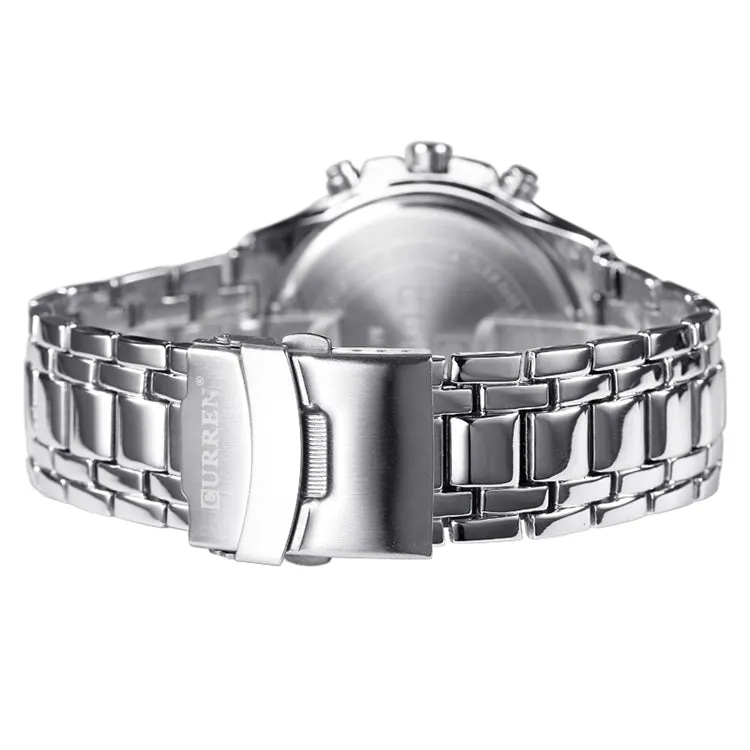 CURREN 8023 Men's Alloy Sport Quartz Watch with Water Resistance