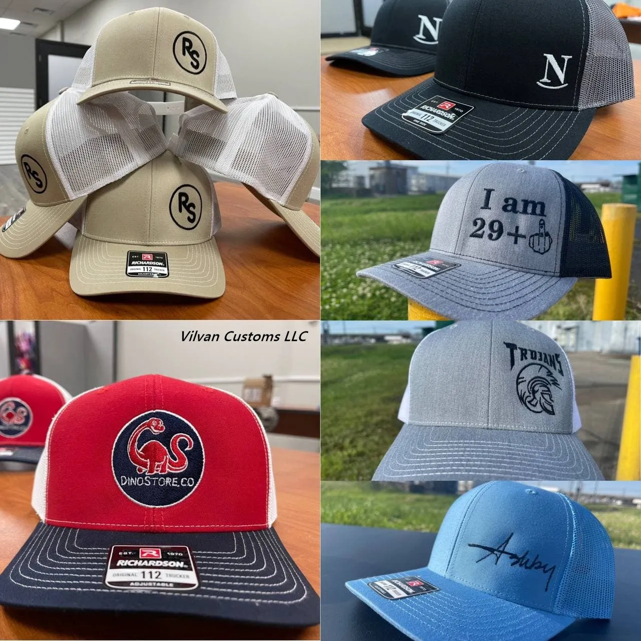 Custom Embroidery, 6089M YP Classics Premium Flat Bill Snapback Multicam Hats