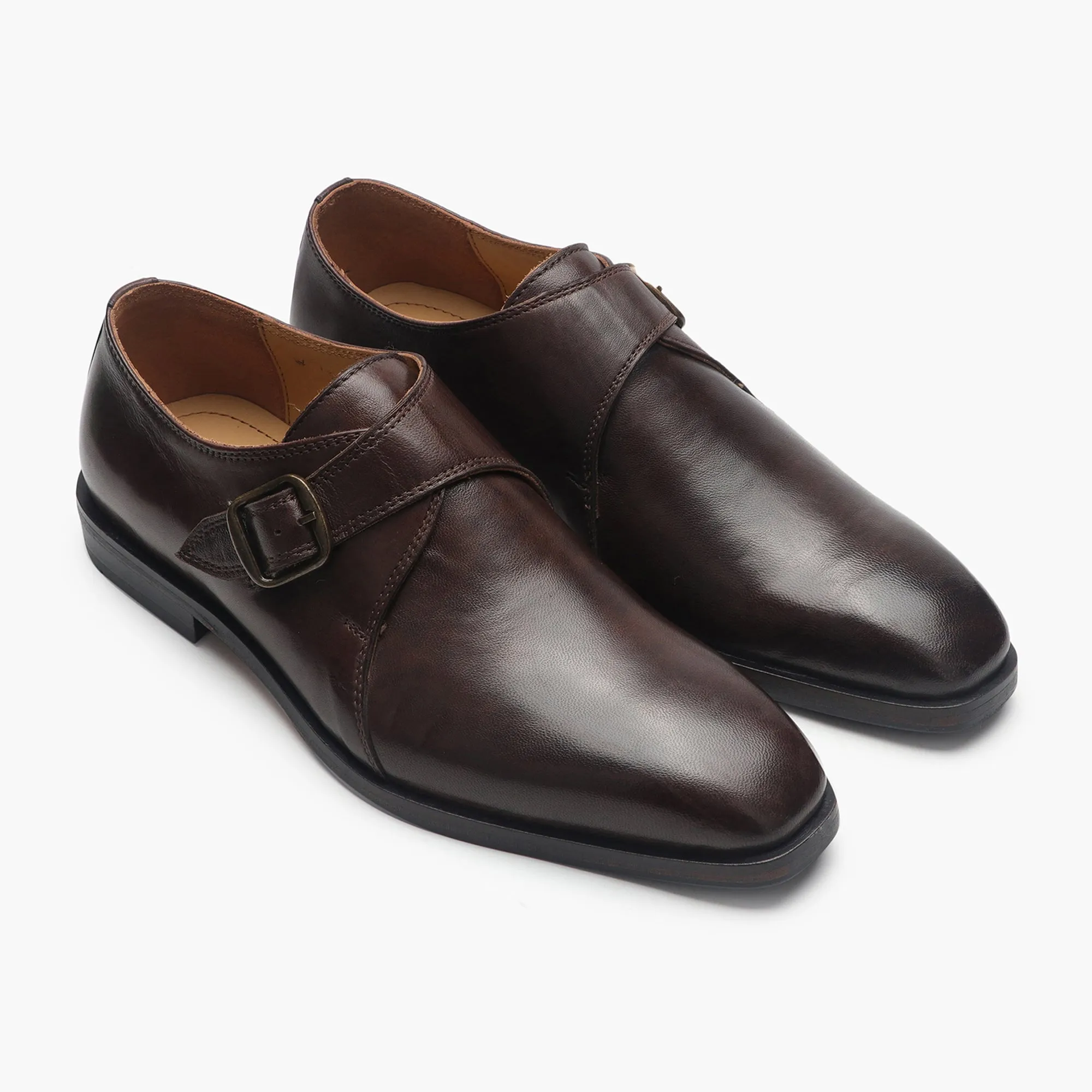 Definitive Single Buckle Monk Straps