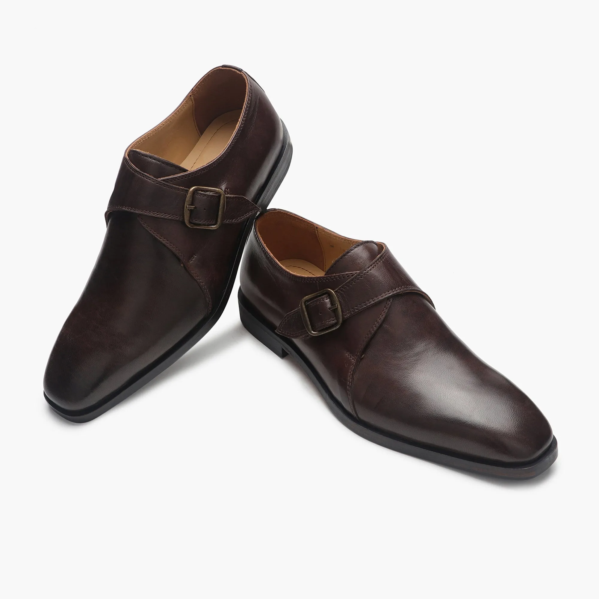 Definitive Single Buckle Monk Straps