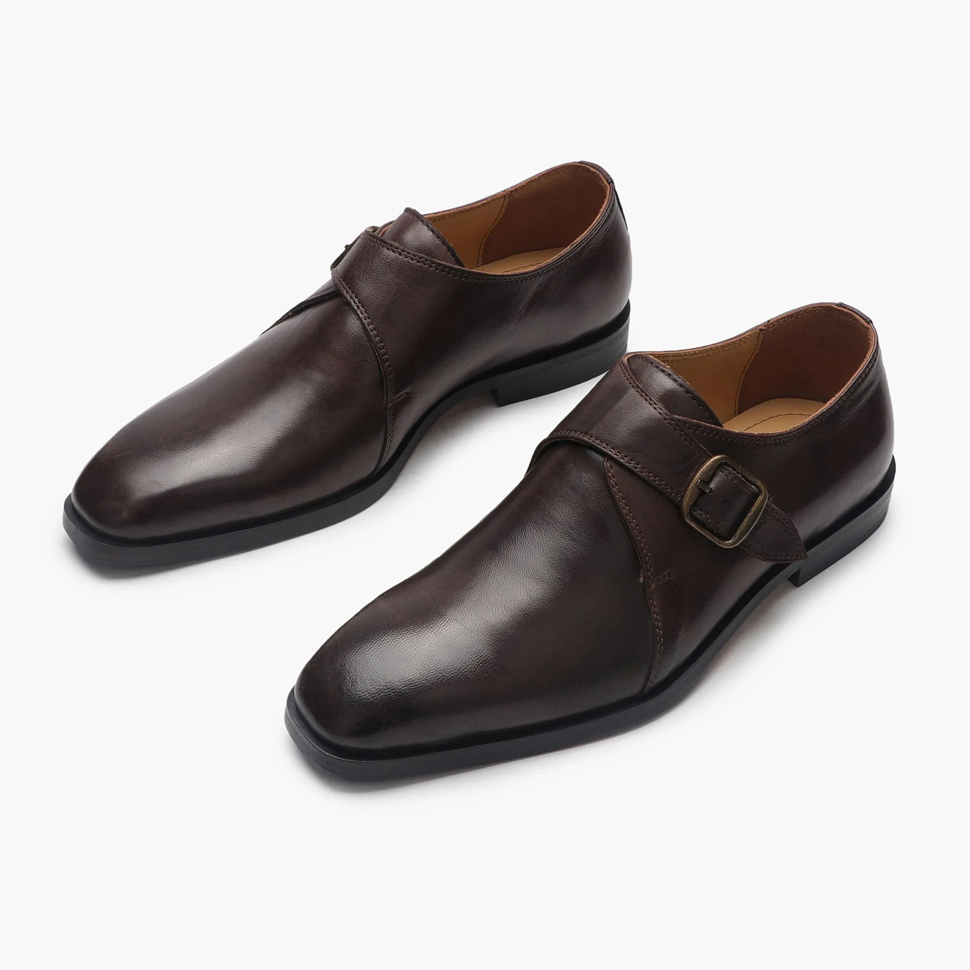 Definitive Single Buckle Monk Straps