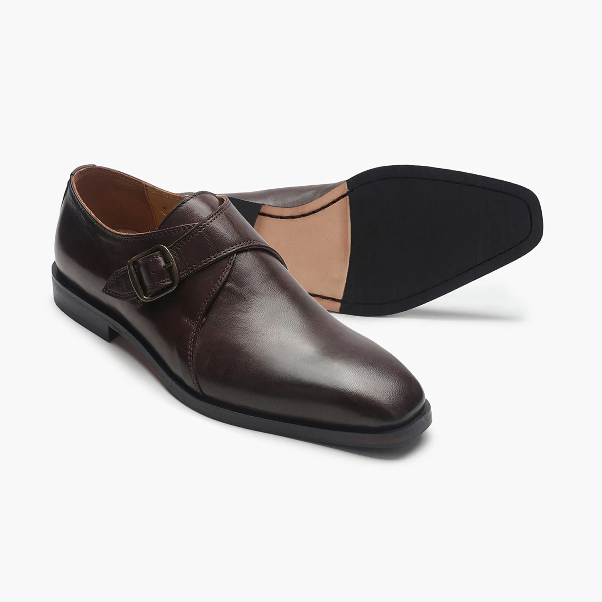 Definitive Single Buckle Monk Straps