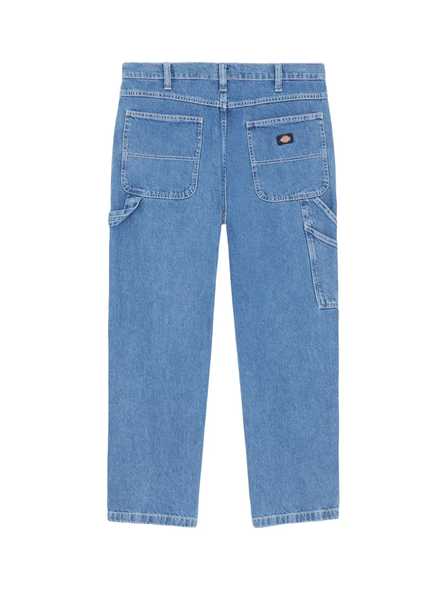 Dickies pantalone jeans da uomo Garyville DK0A4XECCLB1 blu medio