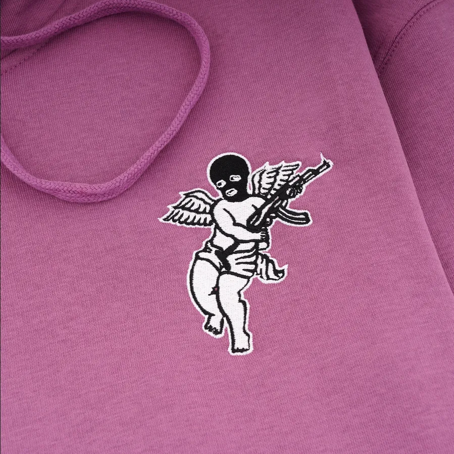 Doomsday felpa da adulto con cappuccio No More Space Embroidered iris