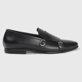 Double Buckle Low Cut Monk