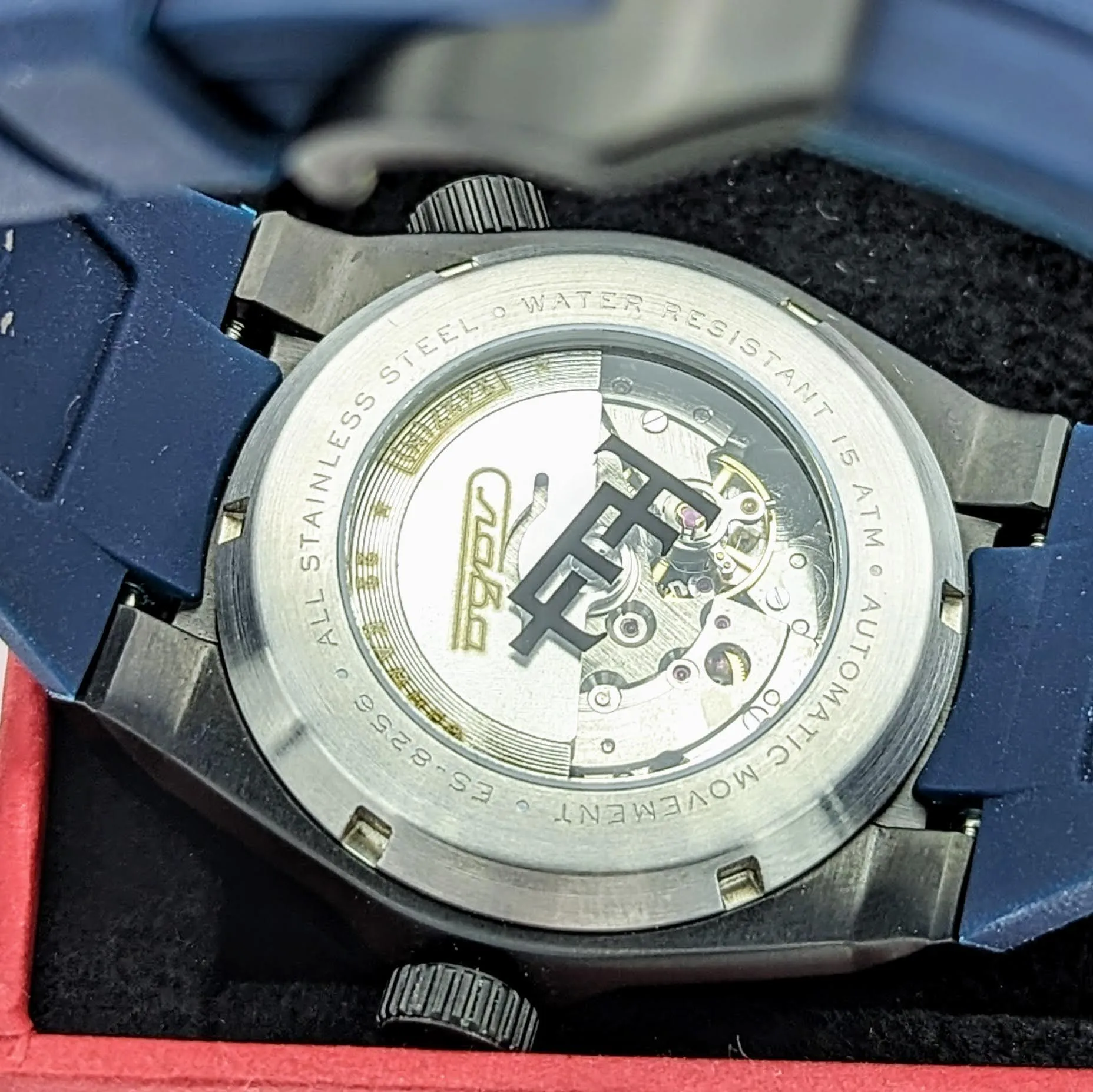 EARNSHAW Bessemer Compressor Automatic Wristwatch Mettalic Blue – BRAND NEW! In Box!