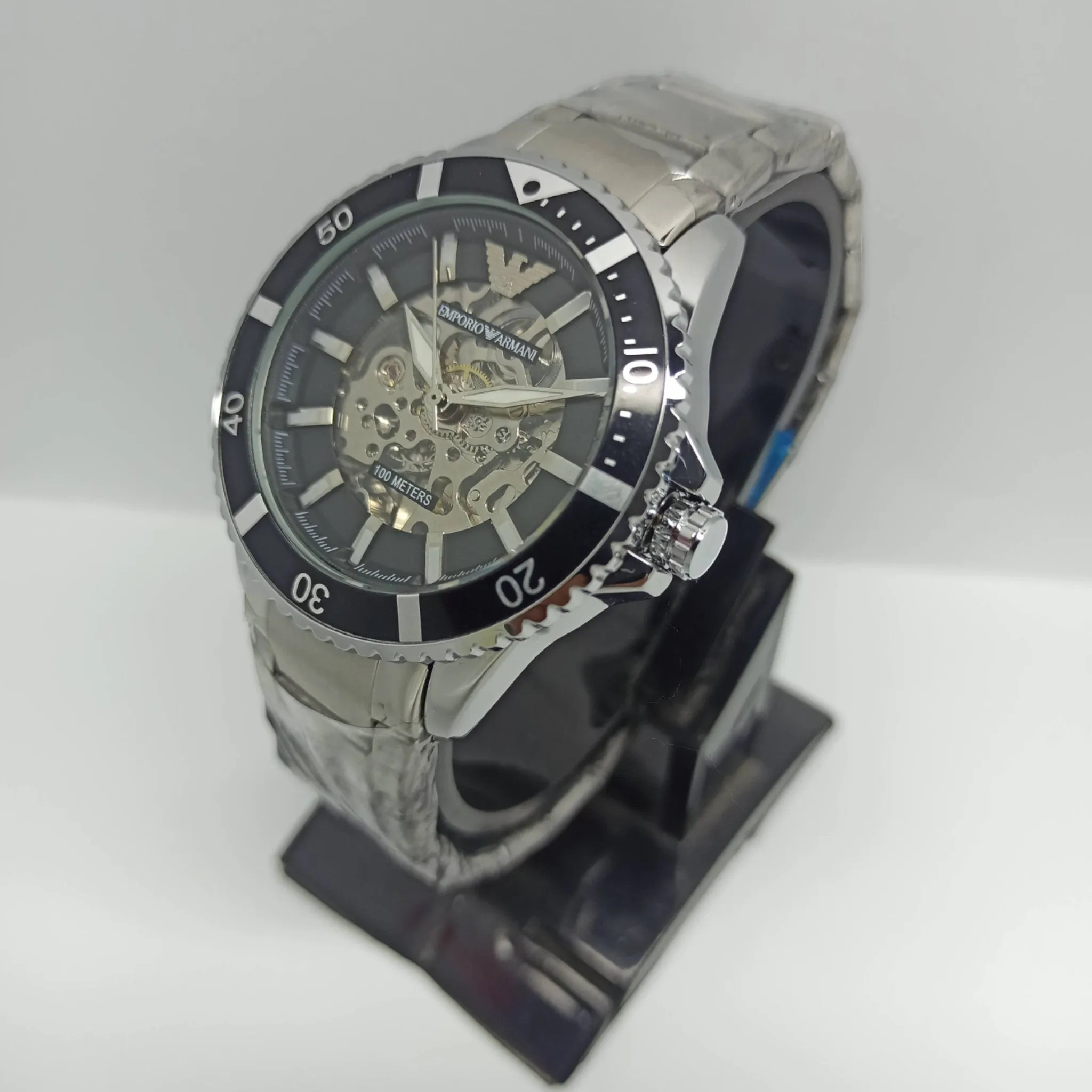 Emporio Armani - Meccanico - Master Quality - Automatic - 44mm - Men's Watch