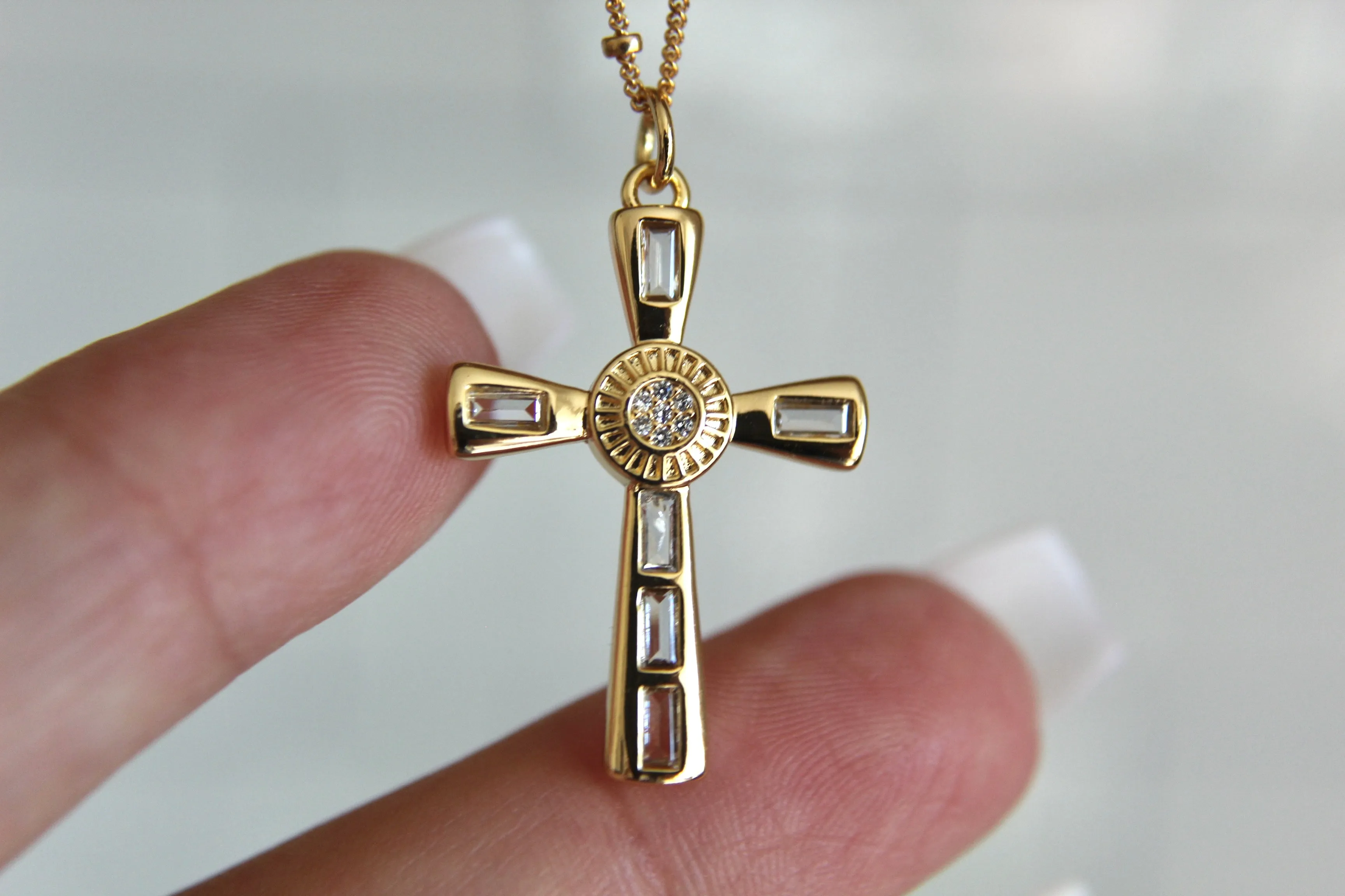 Eternal Cross Necklace