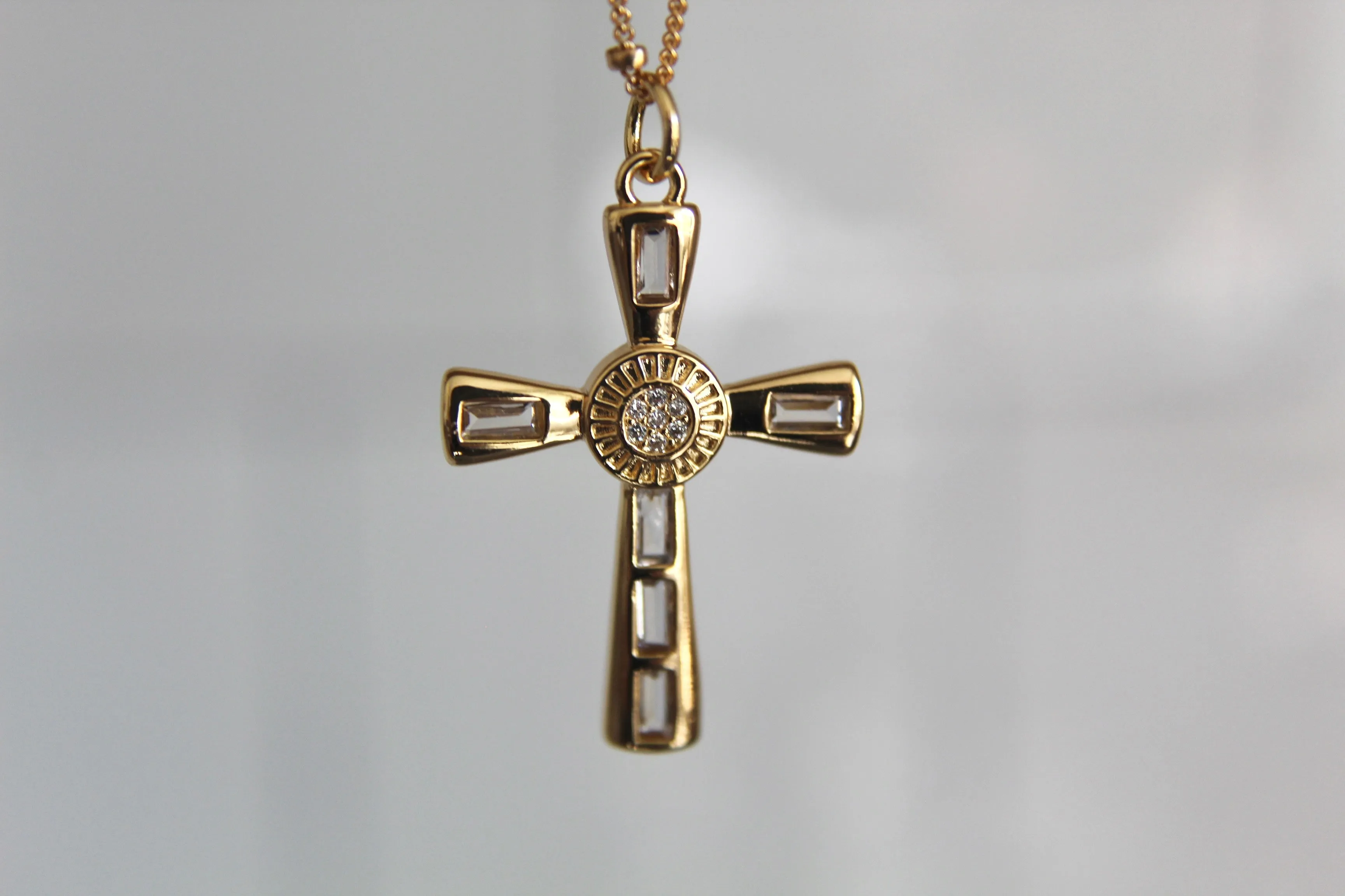Eternal Cross Necklace