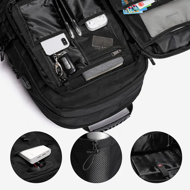 Expandable Multifunctional Large Capacity Outdoor Backpack