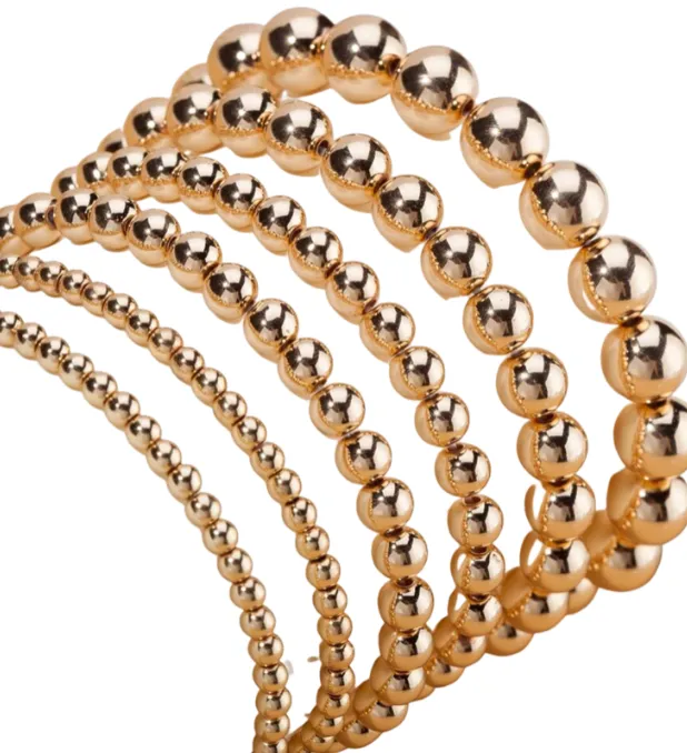 Gold Ball Bracelets