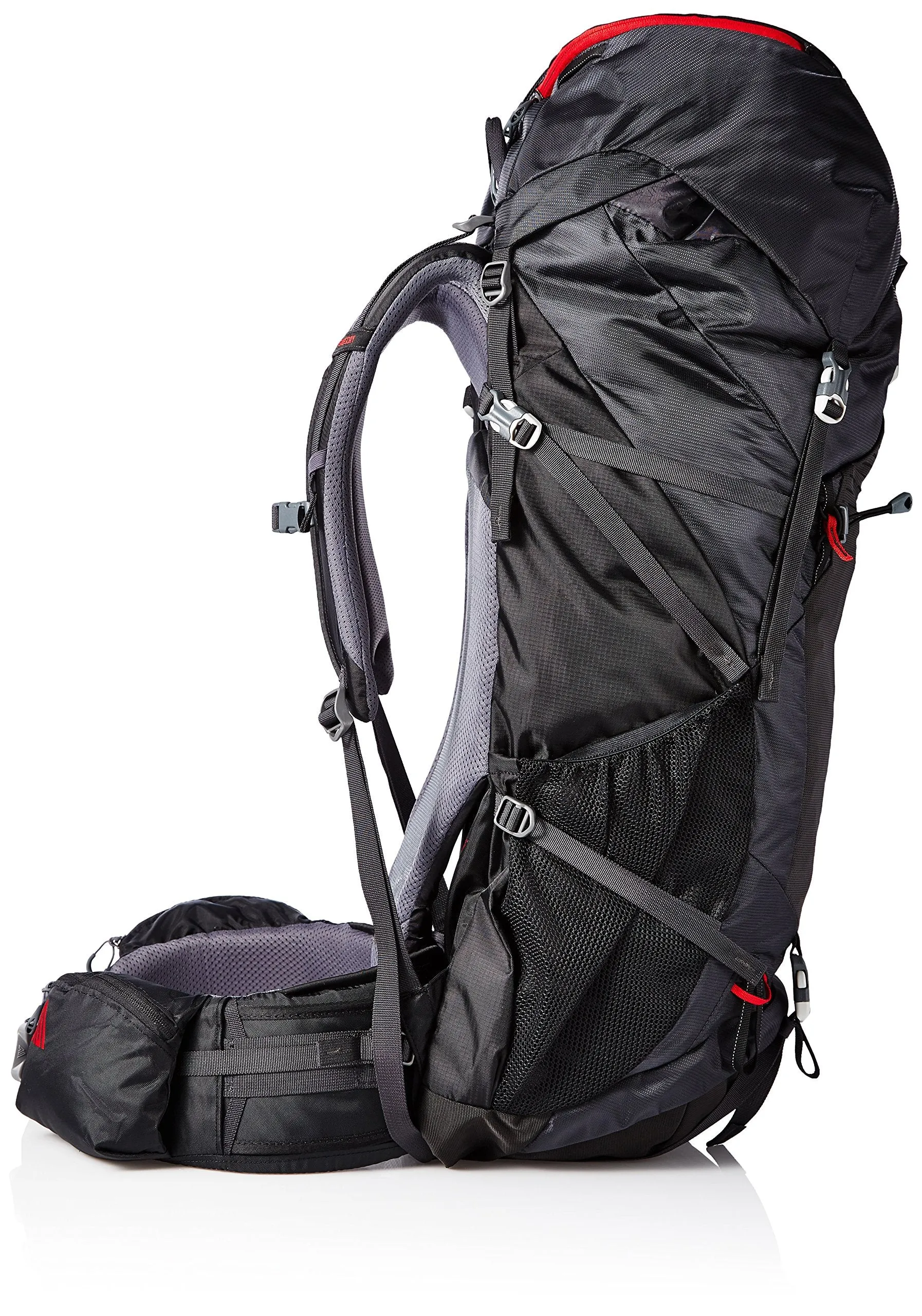 Gregory Mountain Products Stout 65 Liter Men's Backpack, Coal Grey, One Size