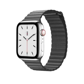Grey Leather Loop