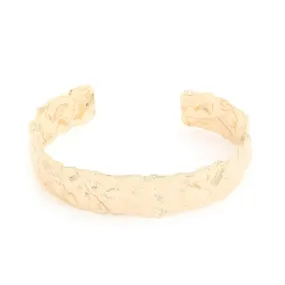 Hammered Metal Cuff Bracelet