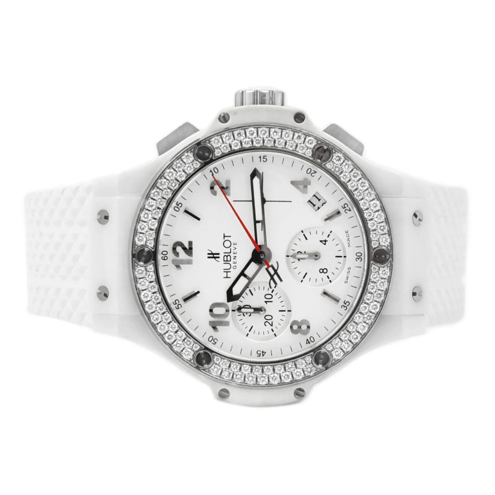 Hublot Big Bang 41mm Chronograph White Dial Ref: 342.CL.230.RW.114