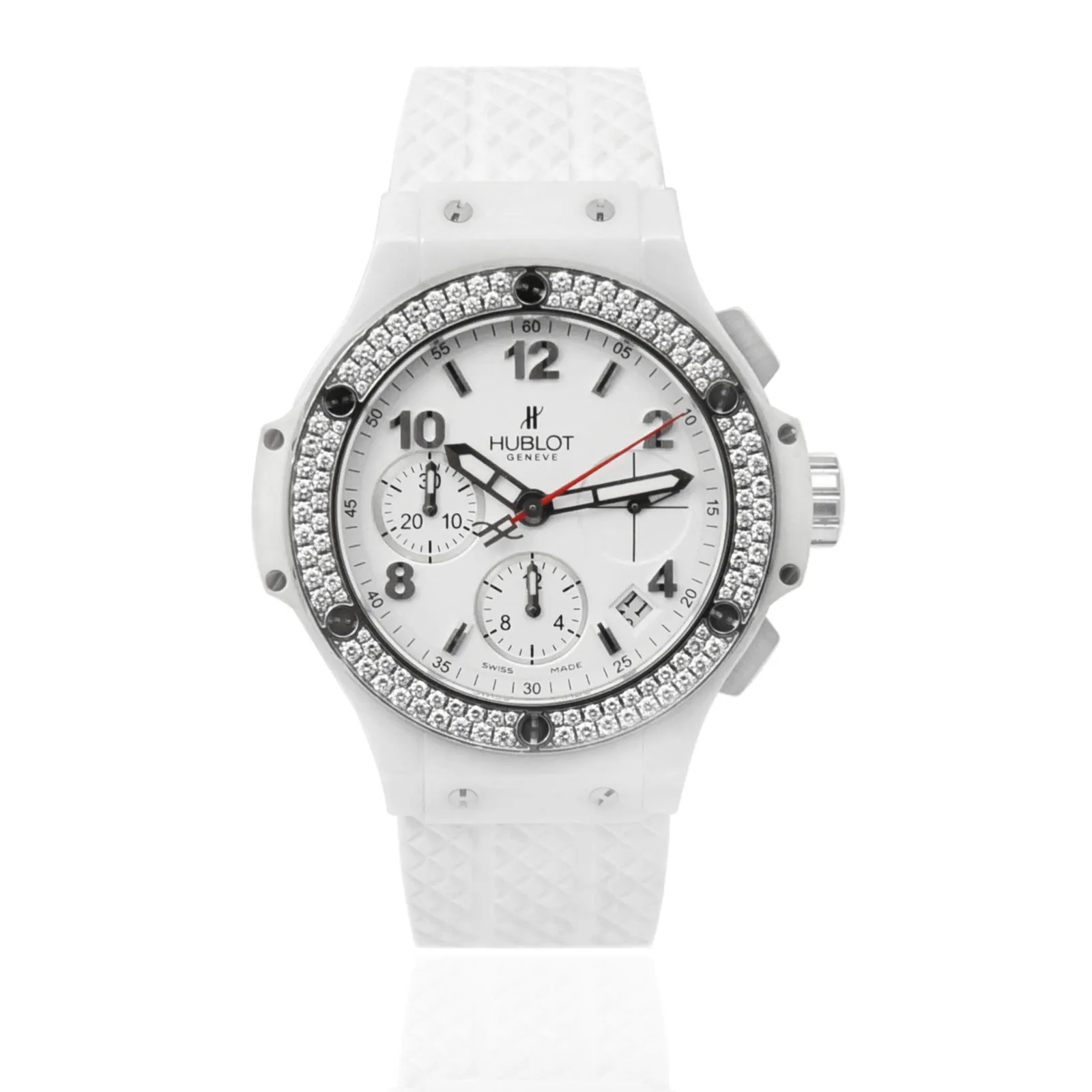 Hublot Big Bang 41mm Chronograph White Dial Ref: 342.CL.230.RW.114