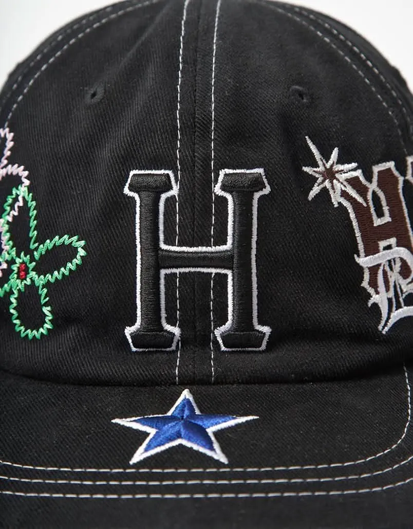 HUF Mashup Snapback Cap - Black