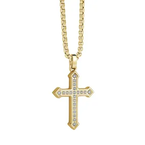 Italgem Steel Roman Cross