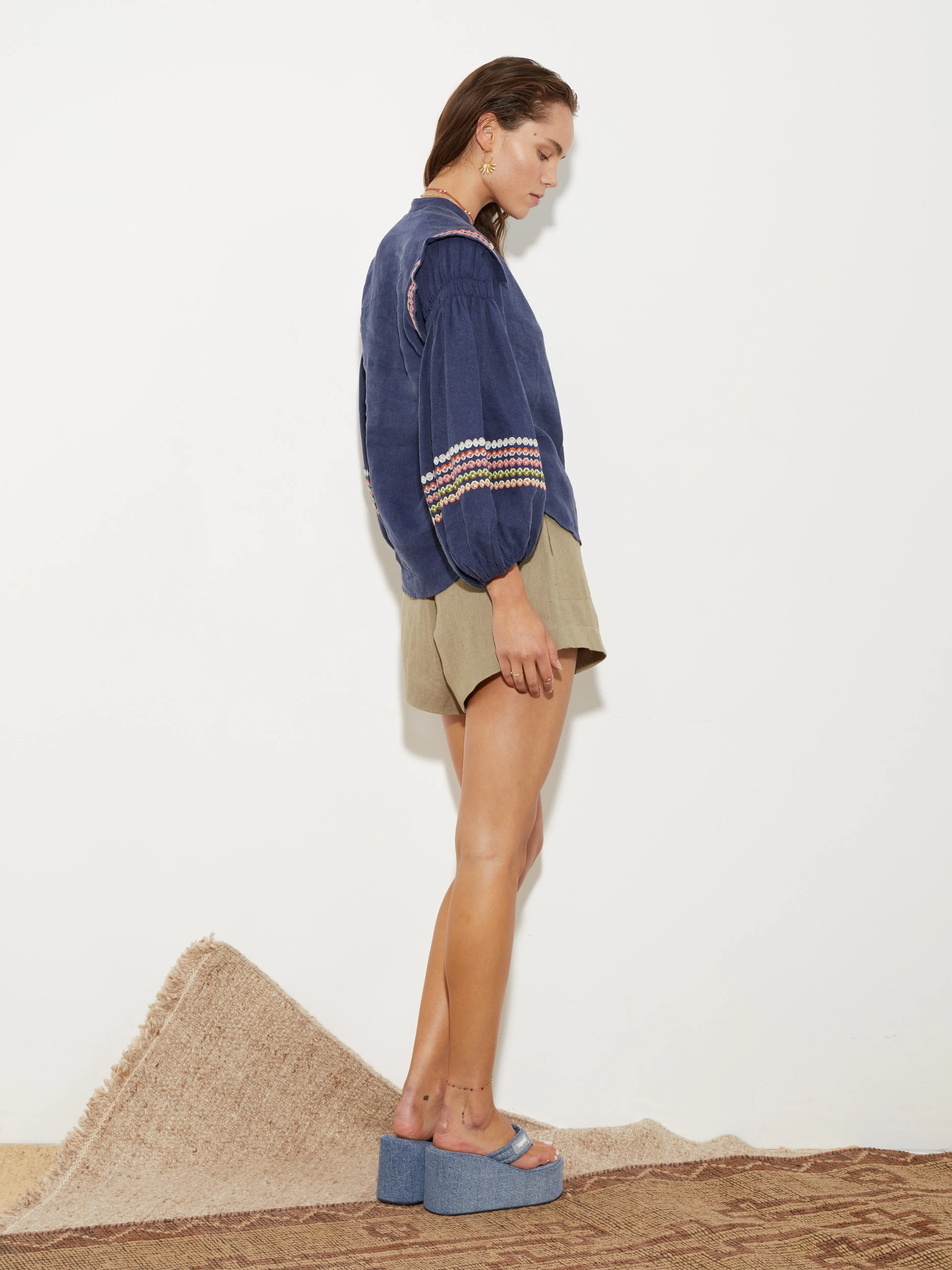 Jeanne Embroidered Blouse