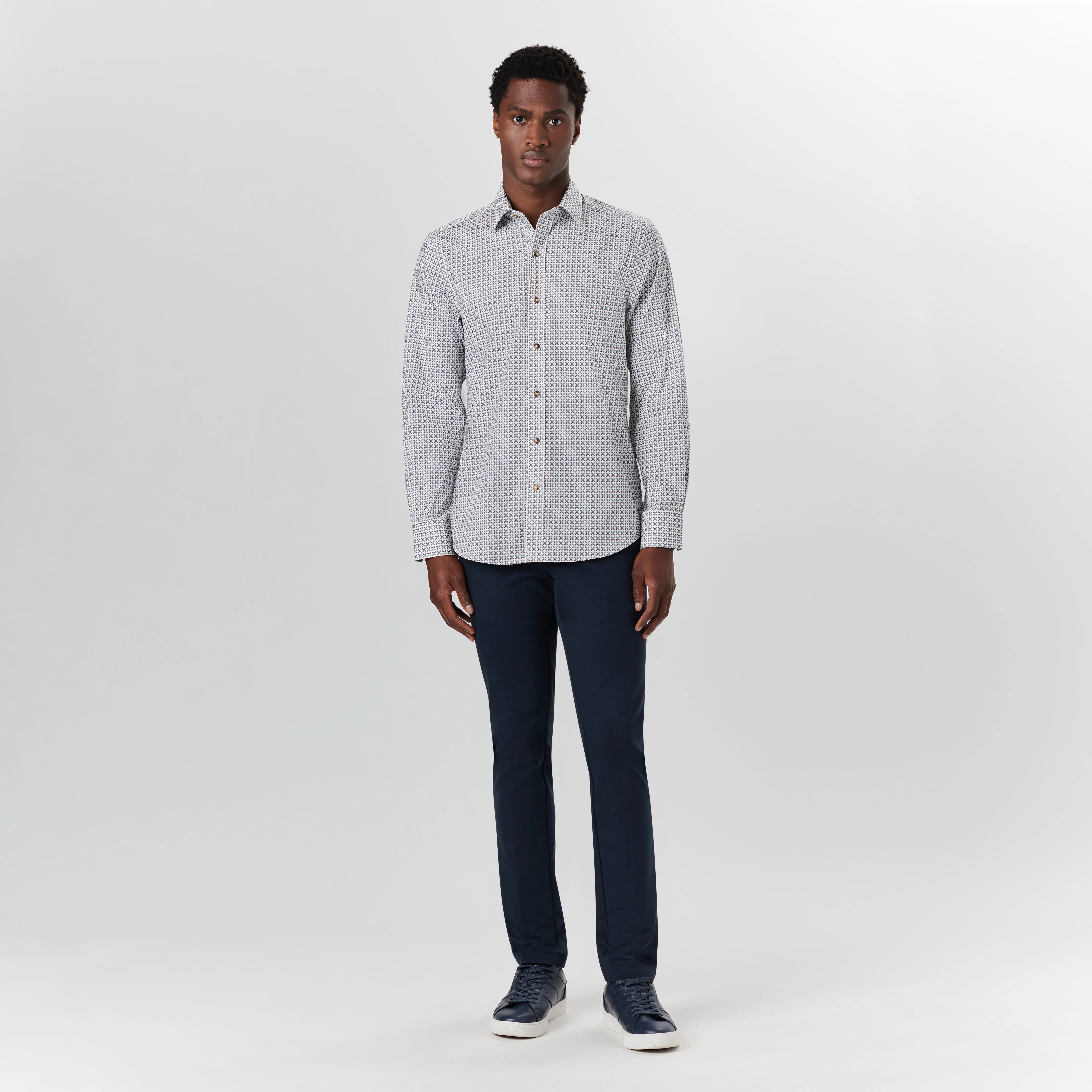 JULIAN Geometric Print Shirt