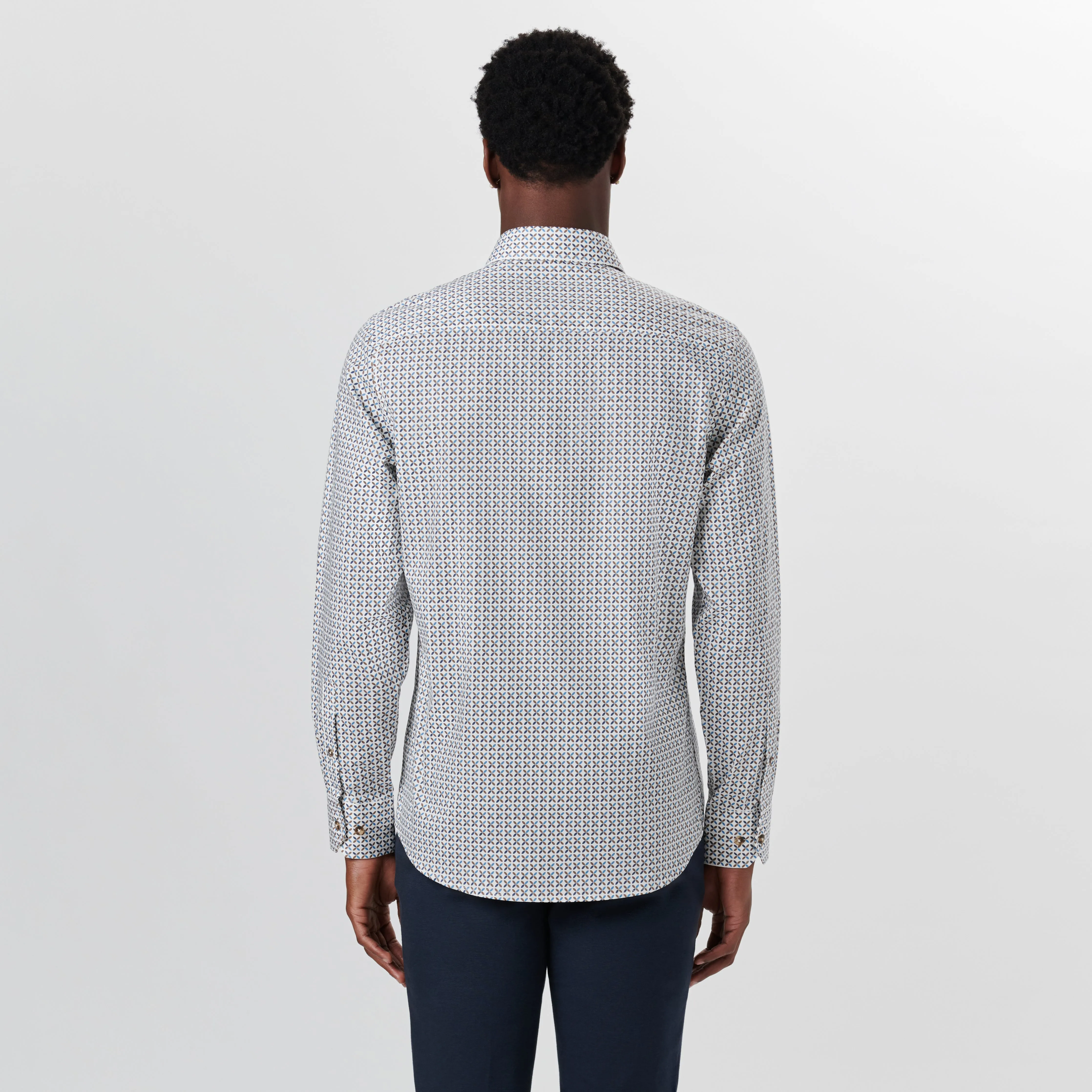 JULIAN Geometric Print Shirt