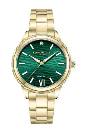 Kenneth Cole New York Green Dial Ladies Watch | Model KCWLG0017703