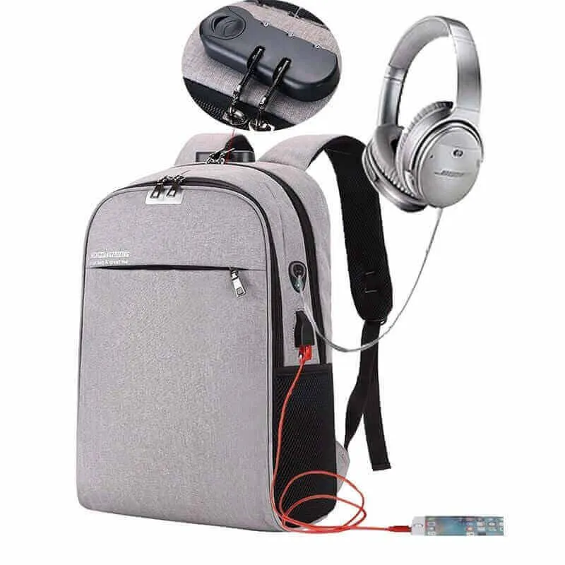 Laptop Backpack USB Charging Travel