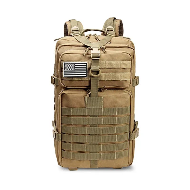 Large Capacity Waterproof Tactical Backpack for Men, 3P Softback, Outdoor Bug Rucksack, Hiking, Camping, Hunting Bags, 50L
