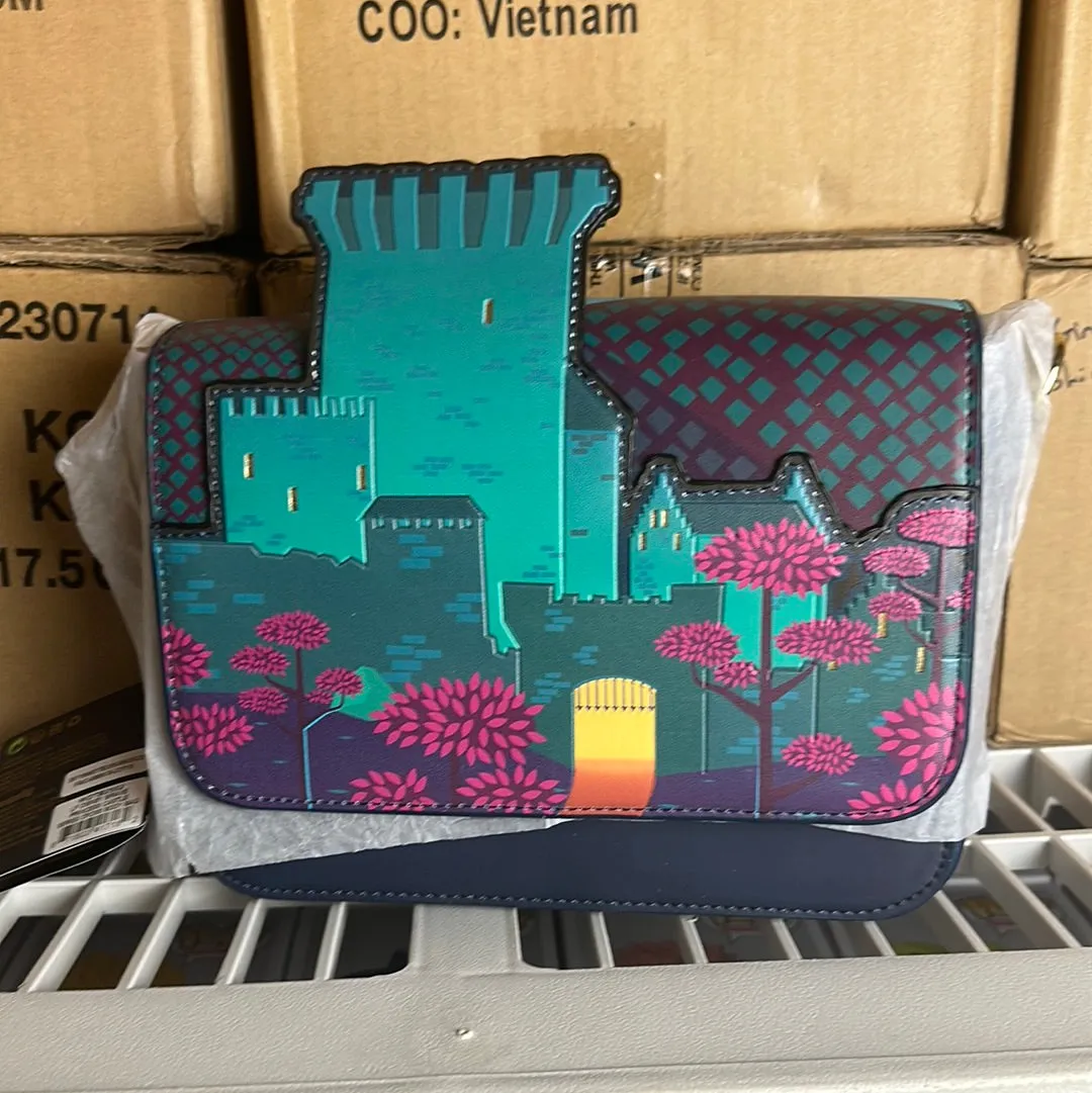 Loungefly Disney Brave Princess Merida Castle Crossbody Bag