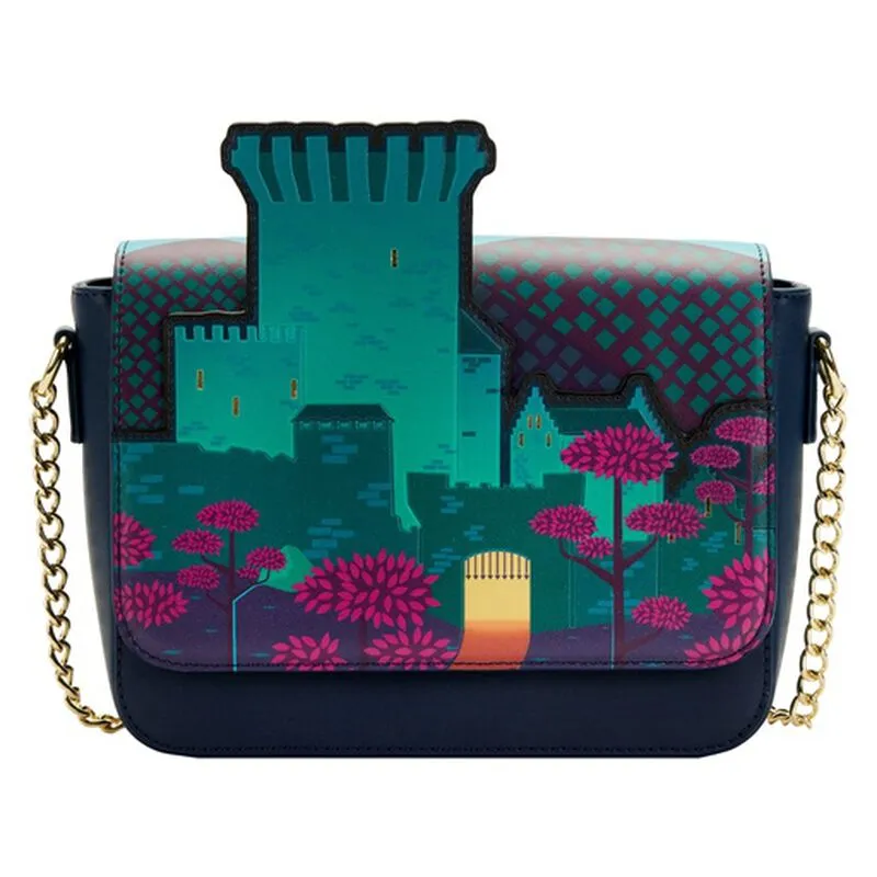 Loungefly Disney Brave Princess Merida Castle Crossbody Bag