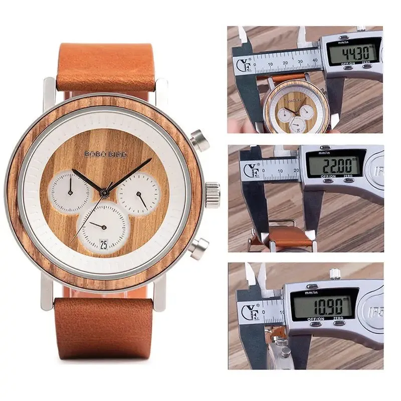 Men's Chronograph Watches with 44.3mm Diameter – Japan Miyota Movement
