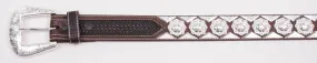 MEN'S SILVERSMITH CONCHO BELT