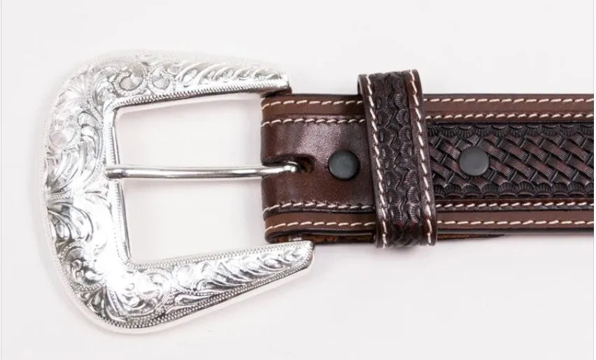 MEN'S SILVERSMITH CONCHO BELT