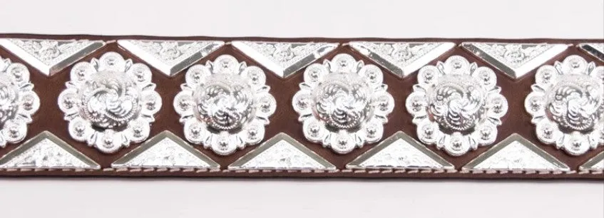 MEN'S SILVERSMITH CONCHO BELT