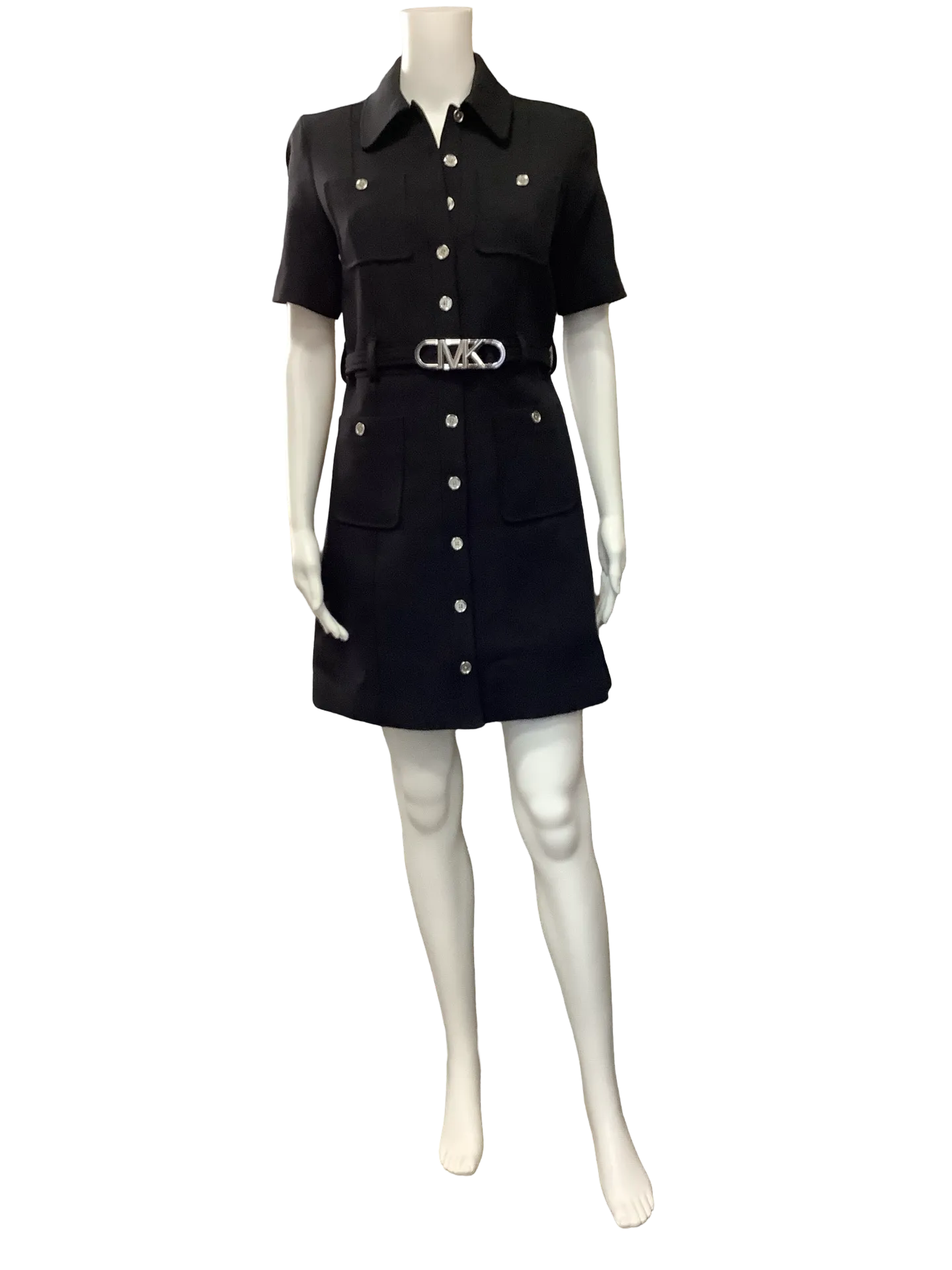 Michael Kors Cape Mini Belted Utility Dress w/Tags Size 6