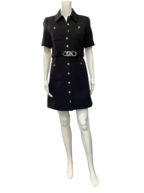 Michael Kors Cape Mini Belted Utility Dress w/Tags Size 6