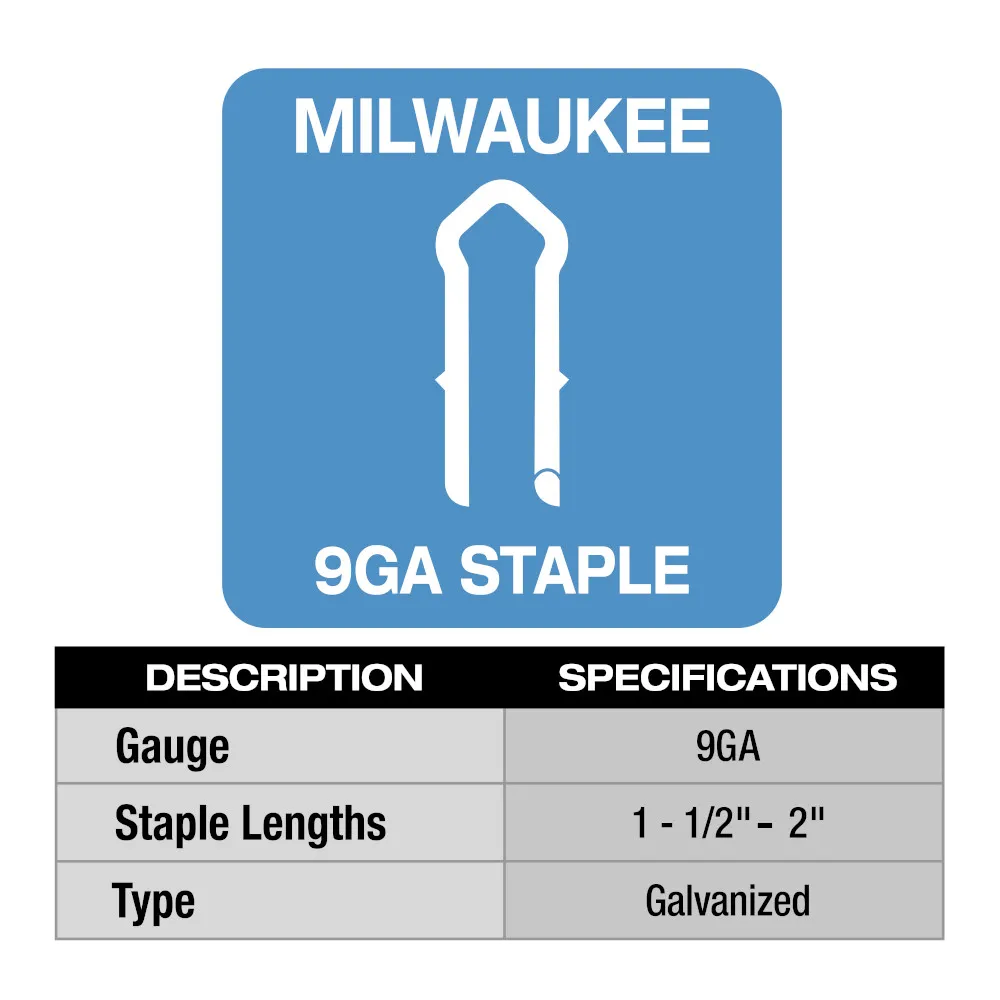 Milwaukee M18 Fuel Utility Fencing Stapler Kit