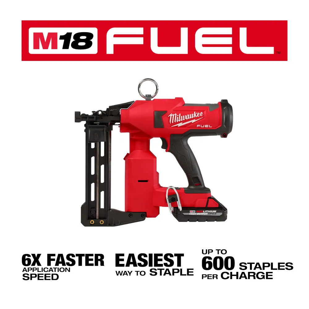 Milwaukee M18 Fuel Utility Fencing Stapler Kit