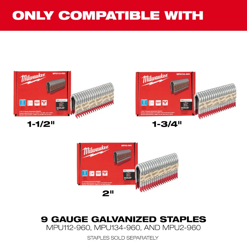 Milwaukee M18 Fuel Utility Fencing Stapler Kit