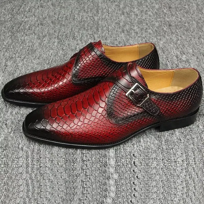 Monarch's Opulent Monk Straps