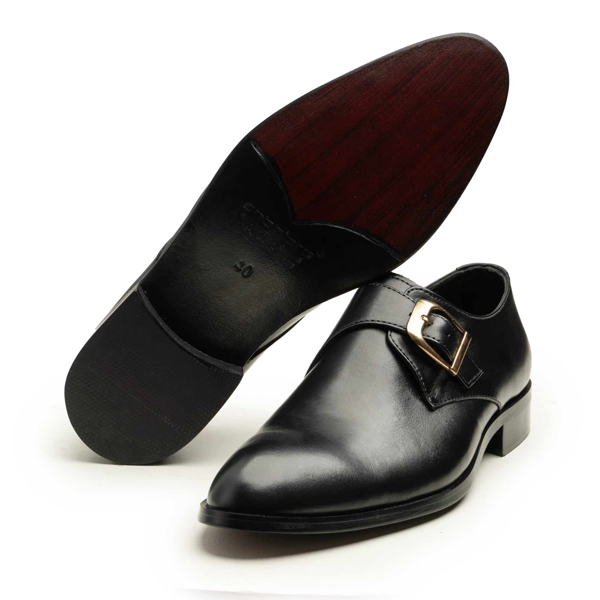 Monk Straps - 092 P BLK