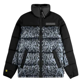 Mushroom Piumino da adulto 23FWMU43003 nero-grigio