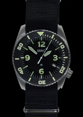 MWC "Depthmaster" 100atm / 3,280ft / 1000m Water Resistant Military Divers Watch in Stainless Steel Case with Helium Valve (Automatic)