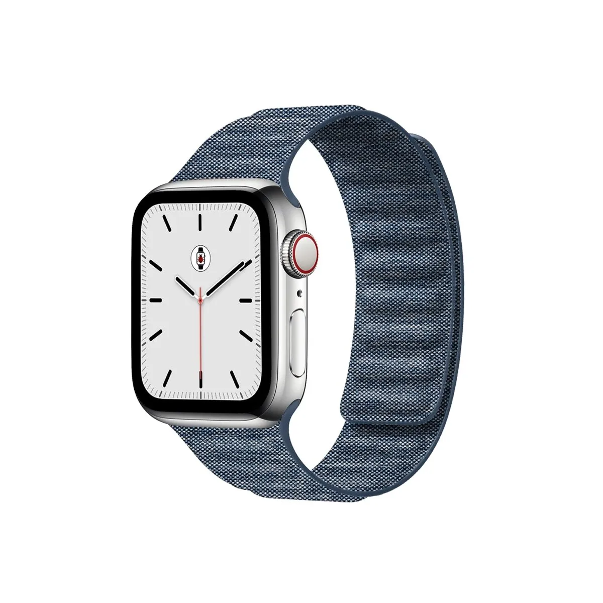Navy Denim Magnetic Link Band