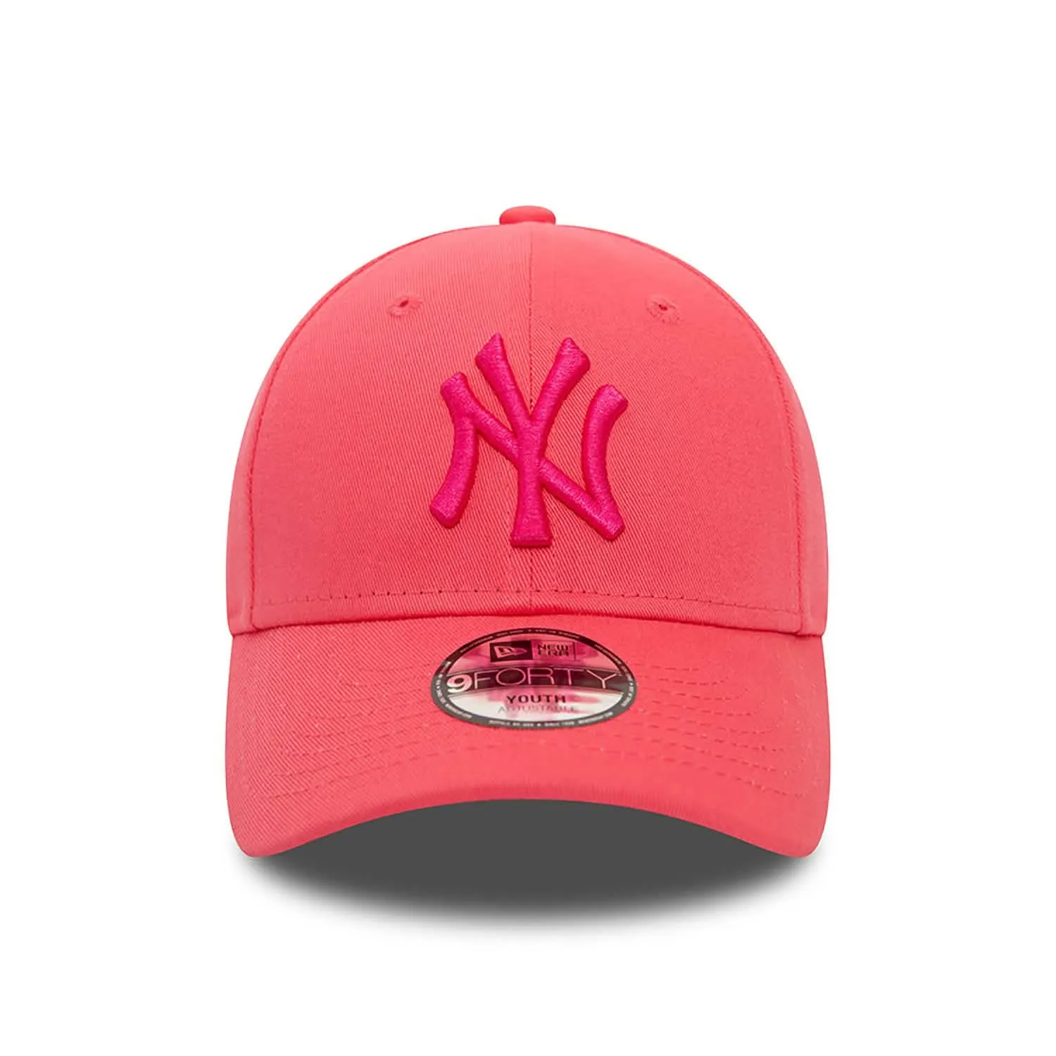 New York Yankees 9Forty Youth Cap Neon Pink