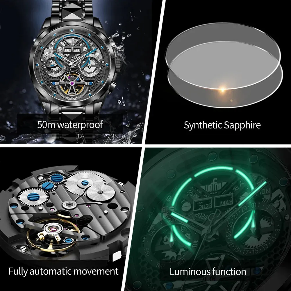 OUPINKE 3249 Mechanical Watch Luxury Automatic For Men