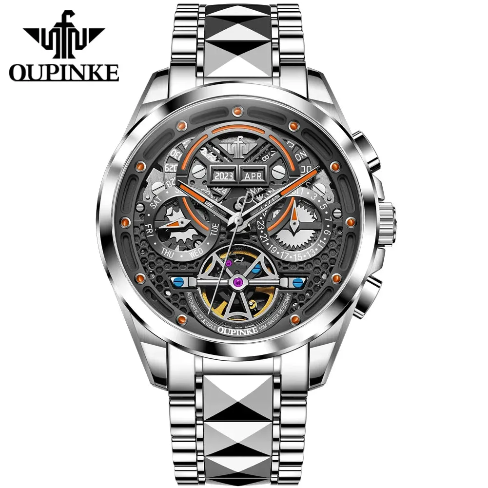 OUPINKE 3249 Mechanical Watch Luxury Automatic For Men