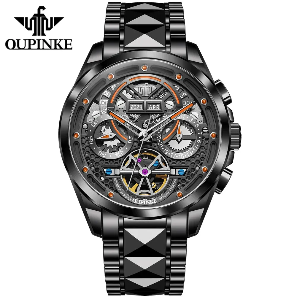 OUPINKE 3249 Mechanical Watch Luxury Automatic For Men