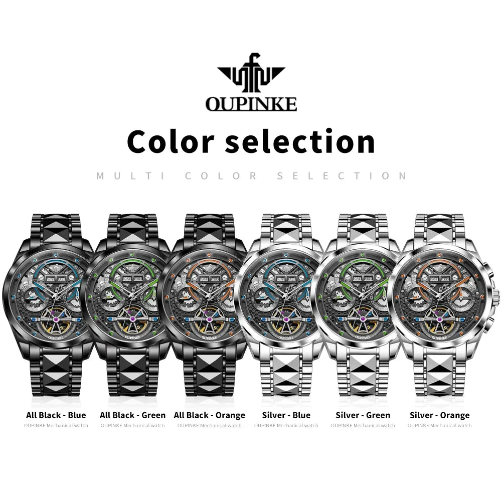 OUPINKE 3249 Mechanical Watch Luxury Automatic For Men