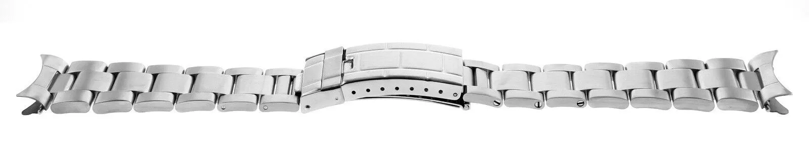OYSTER SOLID WATCH BRACELET BAND FOR  ROLEX SUBMARINER WATCH 20MM FLIP LOCK
